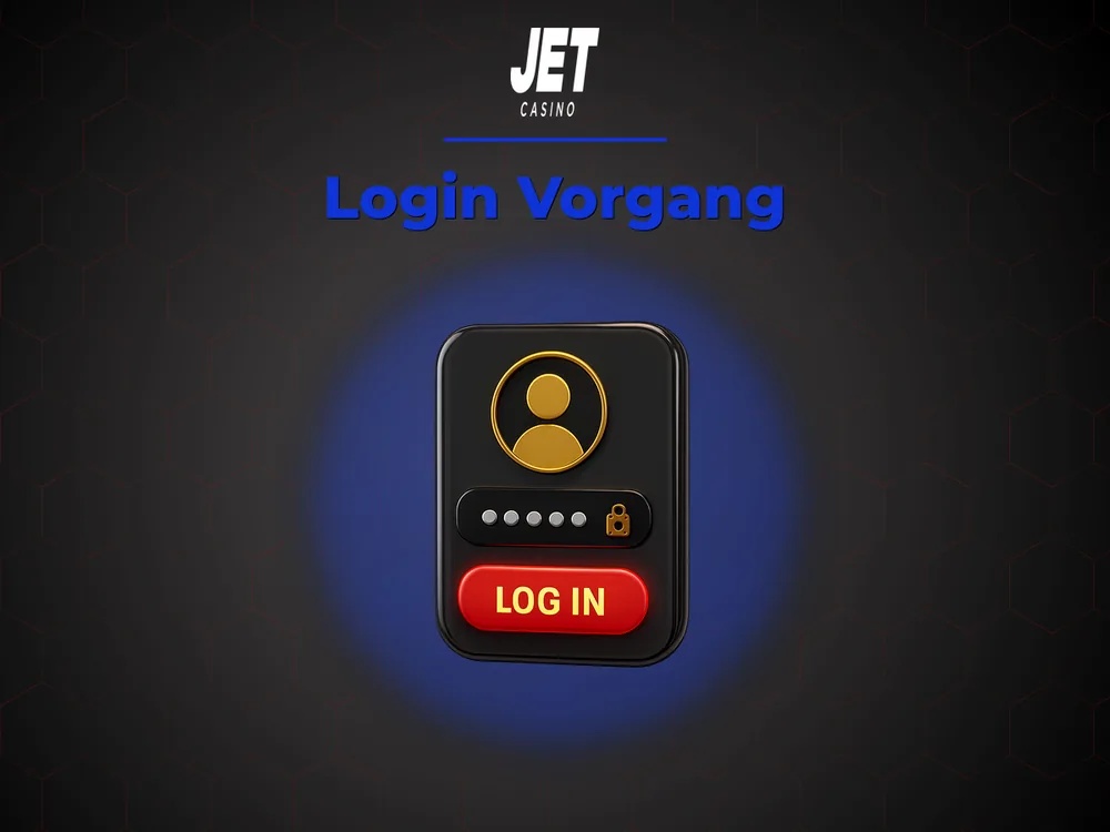 Jet Casino Germany - Login Vorgang