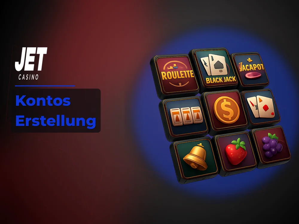 Jet Casino Germany - Kontos Erstellung
