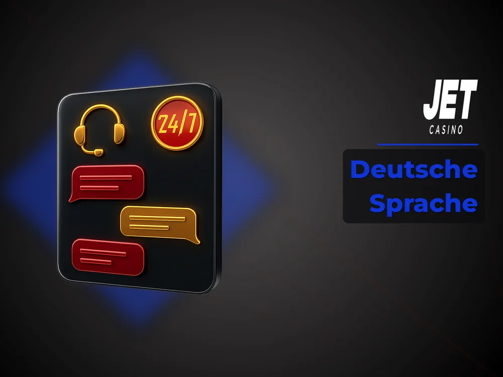 Jet Casino Germany - Deutsche Sprache