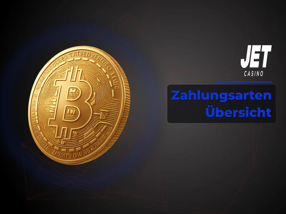 Jet Casino Germany - Zahlungsarten Übersicht